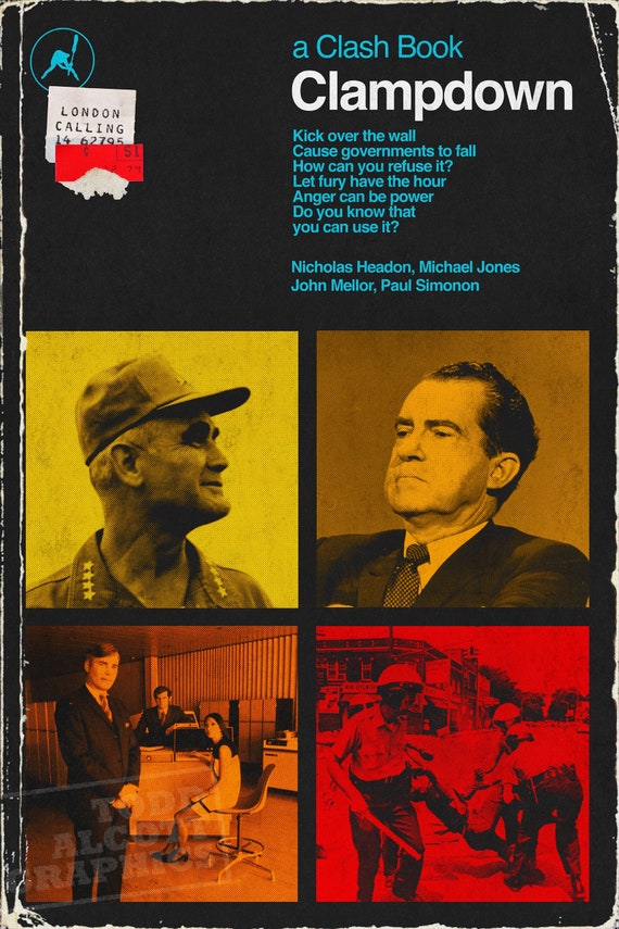 The Clash clampdown / 1960s Sociology Pelican Book Etsy