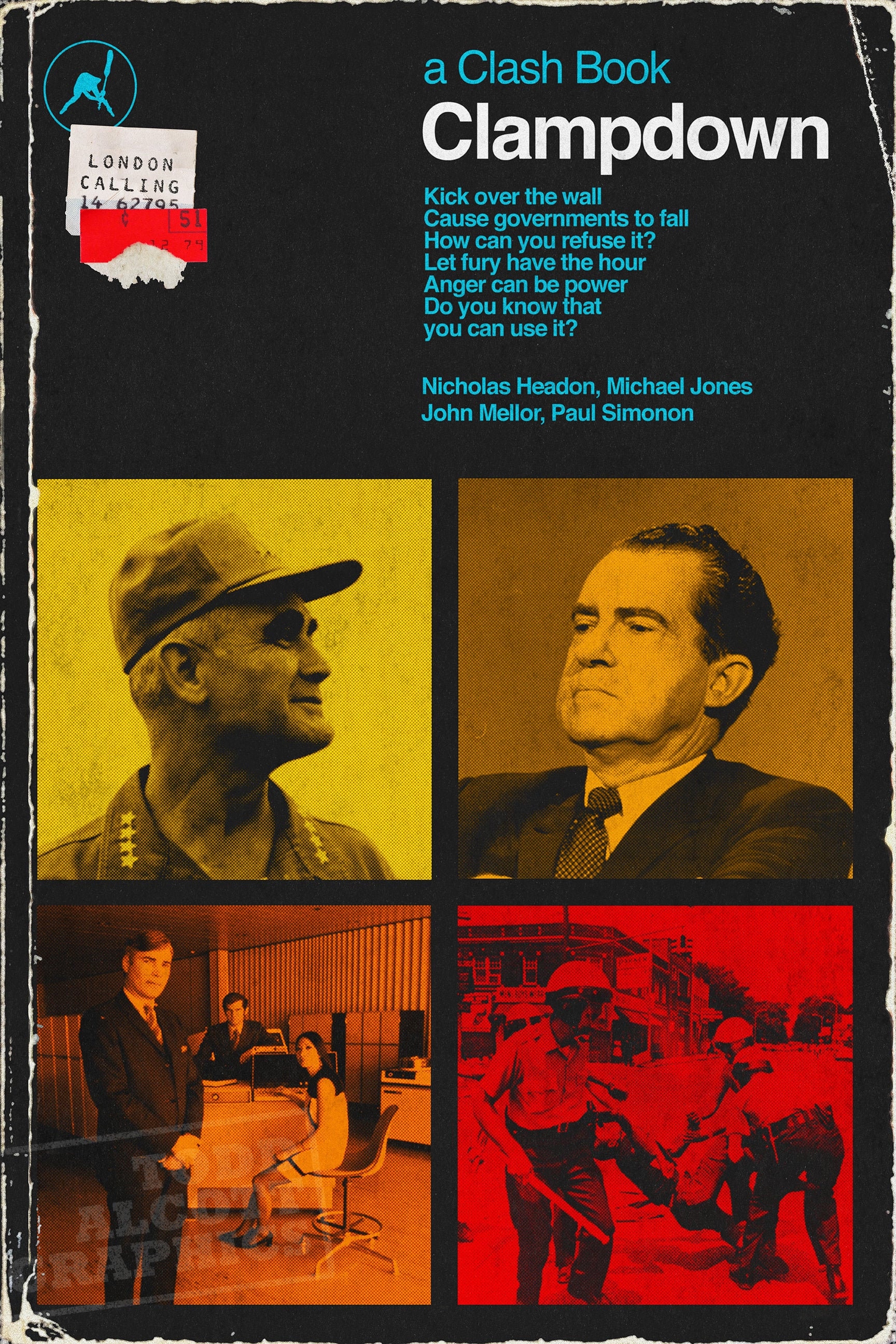 The Clash clampdown / 1960s Sociology Pelican Book Etsy