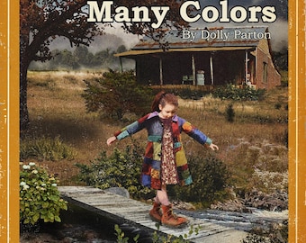 Coat of Many Colors, Dolly Parton 1970s YA Novel Mashup Art Print