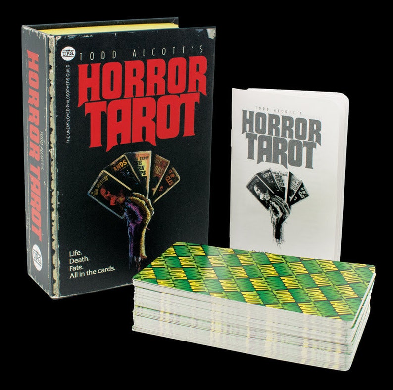 Todd Alcott's Horror Tarot, Horror-Themed Tarot Deck image 1