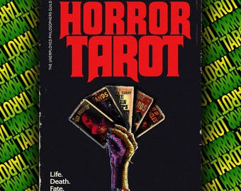 Todd Alcott's Horror Tarot -- compleet tarotdeck met instructieboekje