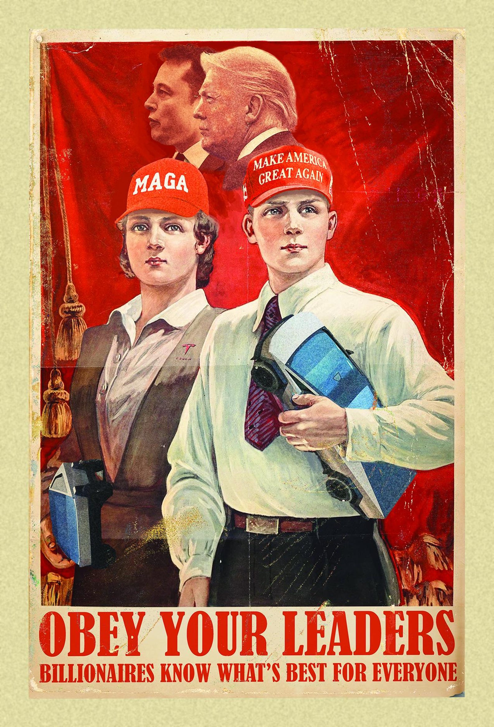 Propaganda Posters From the Class War: 12 Satirical Postcards by Todd ...