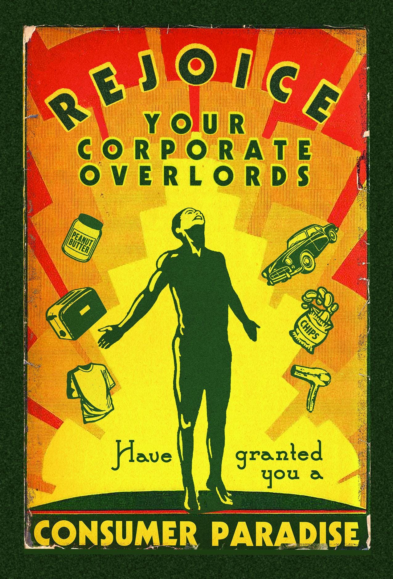 Propaganda Posters From the Class War: 12 Satirical Postcards by Todd ...