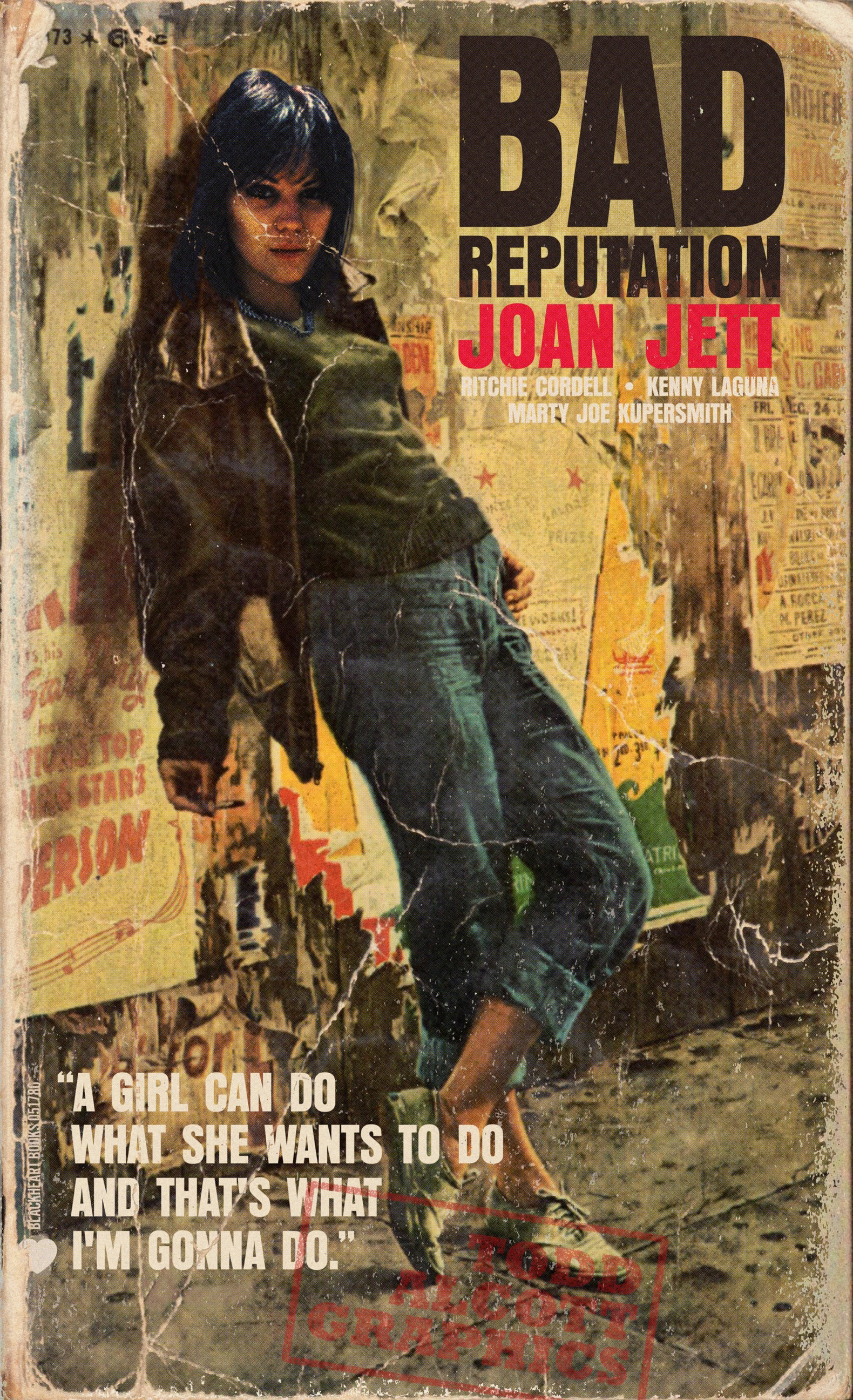 Joan Jett Bad Reputation Juvenile Delinquent Novel Etsy