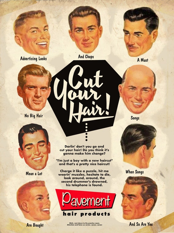 Pavement cut Your Hair 1950s Hair Product Magazine - Etsy UK Pavement cut Your Hair 1950s Hair Product Magazine - Etsy UK