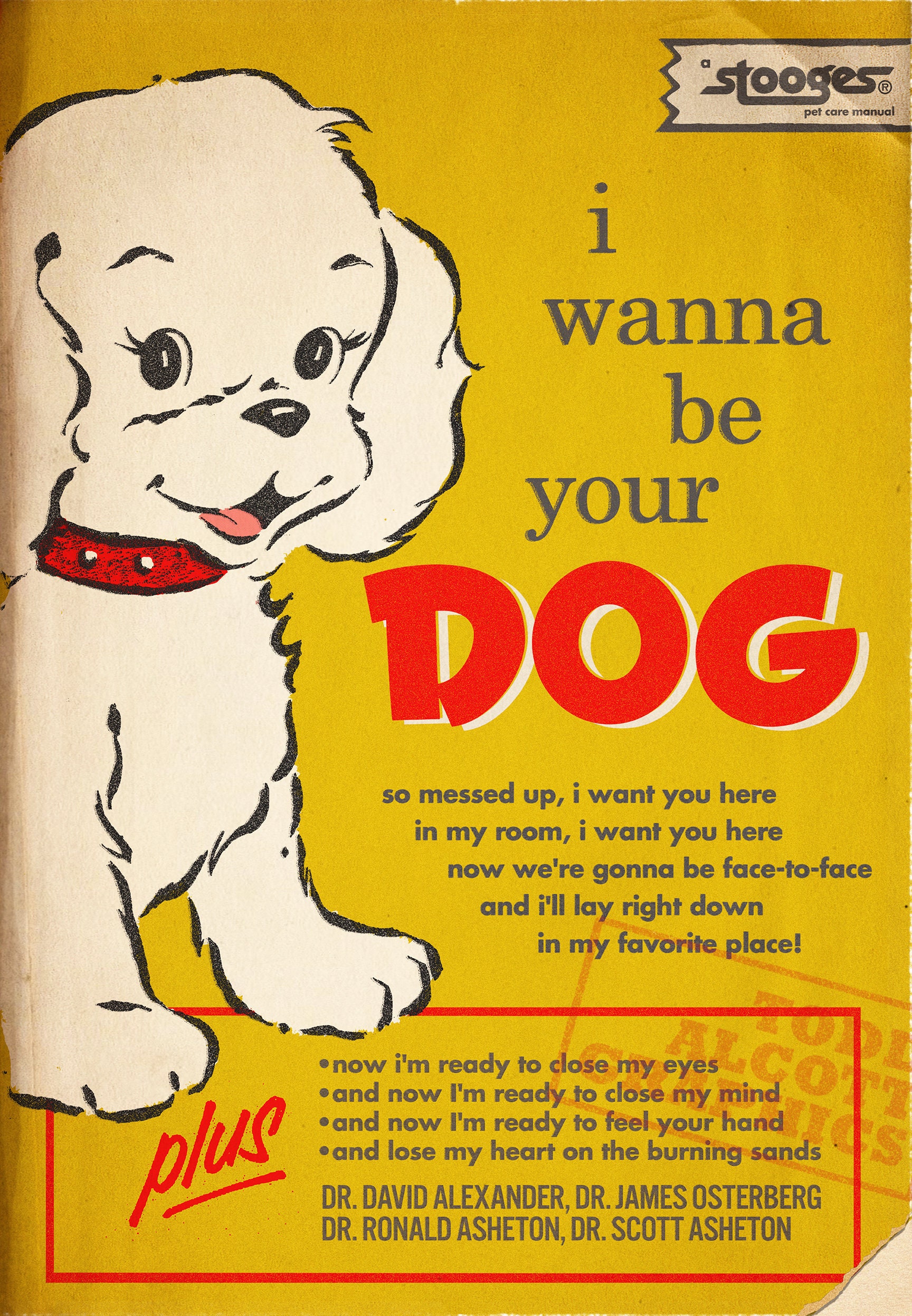 Iggy Pop / Stooges I Wanna Be Your Dog Pet Care Etsy