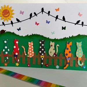 Greeting card, Cats card, All occasions card, Friendship card, Birthday card, Get well soon, Retirement card, Blank card image 9