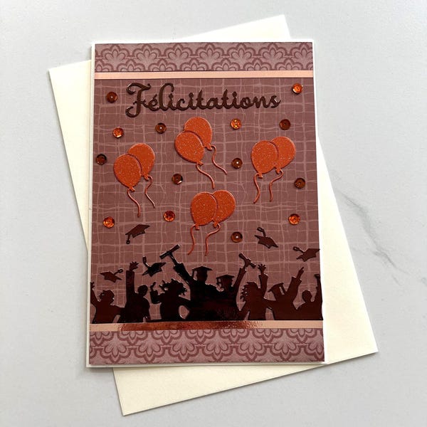 Message Bac Carte félicitation baccalauréat - Etsy France