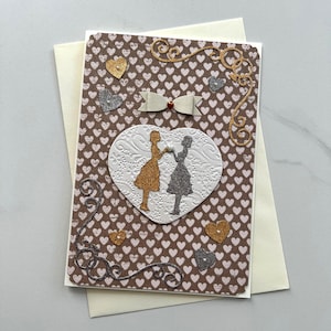 Greeting card, Wedding card, Gay wedding card, LGBT card, Mrs and Mrs card, Lesbian card, Gay couple card, Girls card