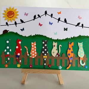 Greeting card, Cats card, All occasions card, Friendship card, Birthday card, Get well soon, Retirement card, Blank card image 10