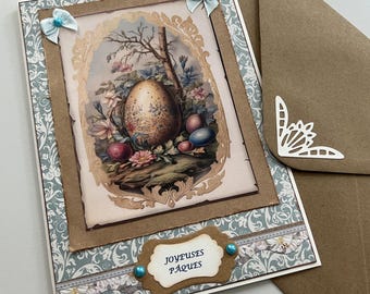 Biglietto di Pasqua, Biglietto di Buona Pasqua, Festa di Pasqua, Auguri di Pasqua, Biglietto di auguri, Biglietto per donne, Biglietto per ragazze, Primavera