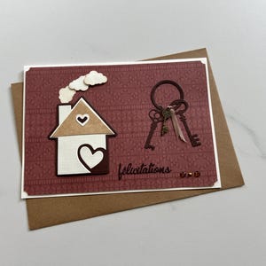 Tarjeta de inauguración de la casa, Tarjeta de felicitación, Tarjeta de mudanza, Felicitaciones por nueva casa, Tarjeta de felicitación