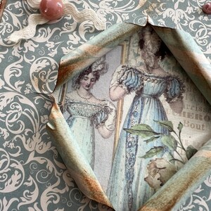 Carte de vœux , Carte toutes occasions, Carte pour femme ou fille, Carte shabby chic, Carte Rétro, Carte Originale, Anniversaire femme image 6