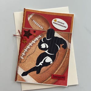 Birthday Card, Greeting Card, Rugby Card, Sports Card, Card for Men, Card for Boys, Men's Birthday, Boys' Birthday