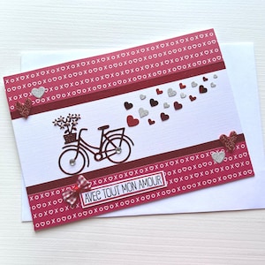 Greeting card, All occasion card, Birthday card, Heart card, Love card, Card for friend, Card for her, Card for him