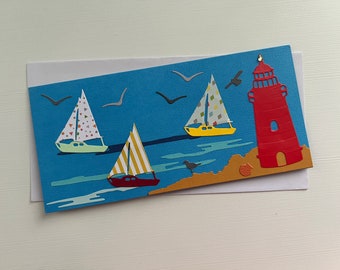 Cartão de felicitações, Cartão de aniversário, Cartão de dia dos pais, Cartão de mar, Cartão de veleiro, Aniversário para homens ou meninos, Cartão de aposentadoria, Barcos