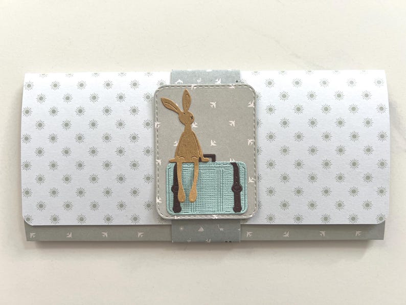 Greeting card, Gift card, Holiday card, Travel card, Airline ticket holder, Gift envelope, Gift pouch, Voucher holder image 2