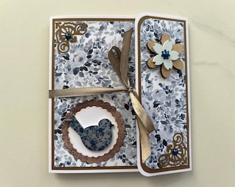 Carte de vœux, Carte Pop Up, Enveloppe cadeau, Porte bon d'achat, Porte billets, Carte Anniversaire, Carte pour femme, Carte fête des mères