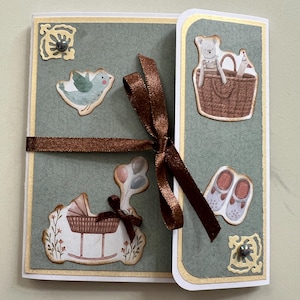 Carte de vœux, Carte Pop Up, Enveloppe cadeau, Porte bon d'achats, Porte billets, Pochette, Carte pour Bébé, Carte Naissance Fille ou Garçon