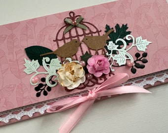 Carte Cadeau, Pochette, Enveloppe Cadeau, Porte Billets, Porte bon d'achat, Anniversaire, Mariage, Fiançailles, Idée Cadeau, Carte de vœux