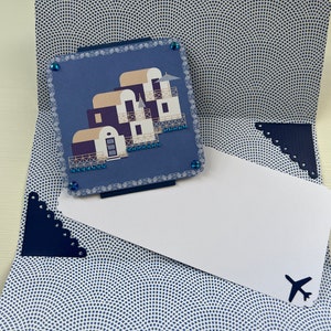 Geschenkkarte, Urlaubskarte, Reisekarte, Flugtickethülle, Geschenkumschlag, Geschenkbeutel, Gutscheinhülle, Grußkarte