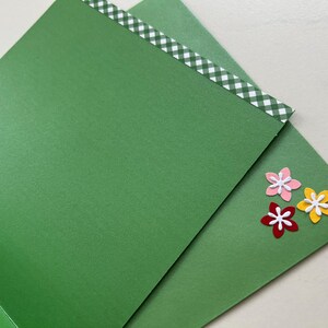 Greeting card, Card with flowers, Card for women, Birthday card, Thank you card, Friendship card, All occasions card, Bouquet image 7