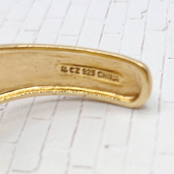 ROSS SIMONS Multi-Color Diamond Simulants Cuff Br… - image 7