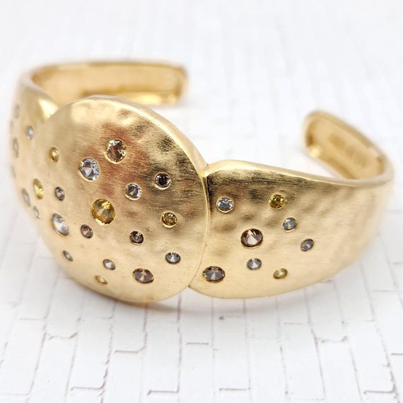 ROSS SIMONS Multi-Color Diamond Simulants Cuff Br… - image 4