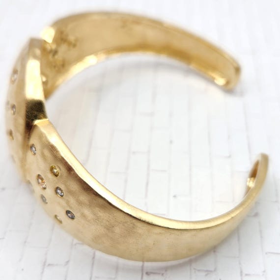 ROSS SIMONS Multi-Color Diamond Simulants Cuff Br… - image 5