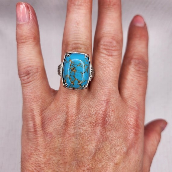 Mojave Turquoise Ring - Size 8