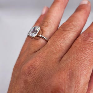 Toi et Moi Cubic Zirconia Ring - Size 7 image 8