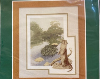 from 25 x 140 cm 3609589 counter for cross stitch goods by the metre ZWEIGART Belfast 32ct dark blue