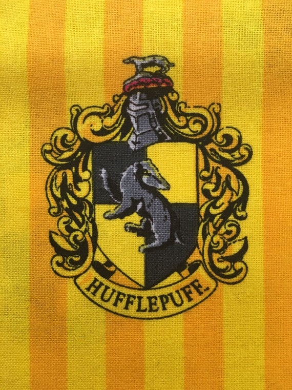 Harry Potter Hufflepuff Fabric. Official. House Crest. Hufflepuff Fabric. Harry  Potter. Cotton. Licensed. by the Metre. Camelot Fabrics. - Etsy Finland