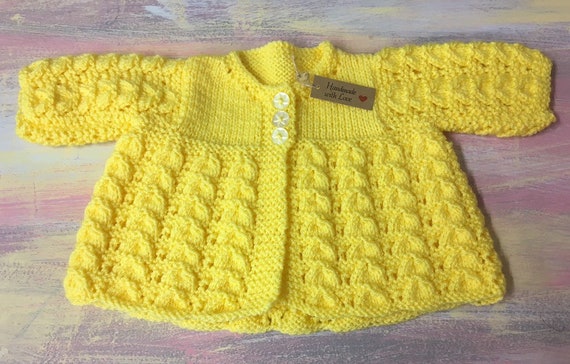 etsy knitted baby clothes