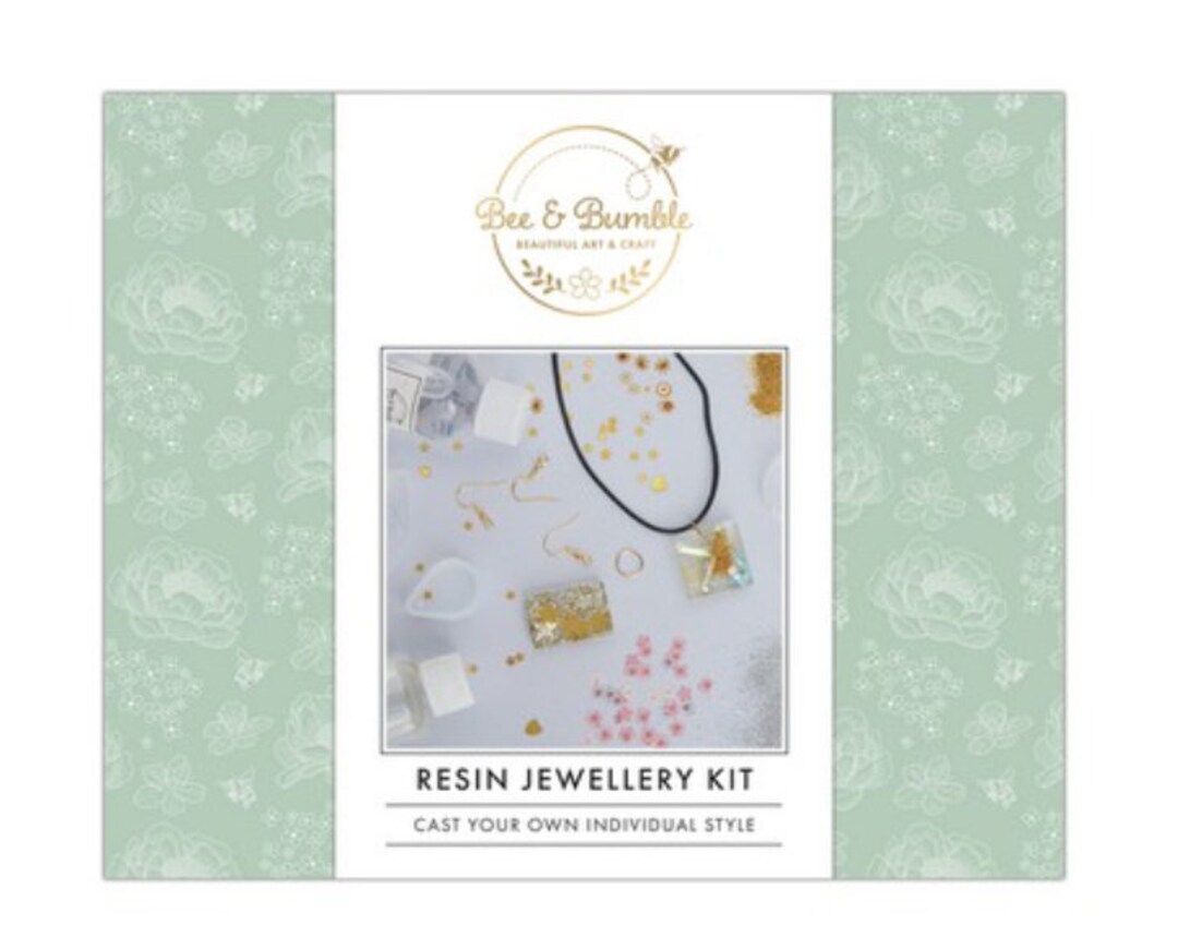 Resin Jewellery Kit. Craft Kit. Easy Kit. Make Your Own. DIY. Etsy