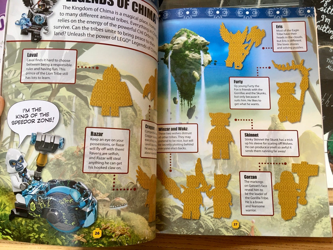 Lego Amazing Minifigure Ultimate Sticker Collection. Sticker Etsy