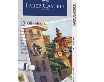 Faber Castell oil paints. Oil colours. Oil paint set. Paint tubes. Painting. Paint. Art.