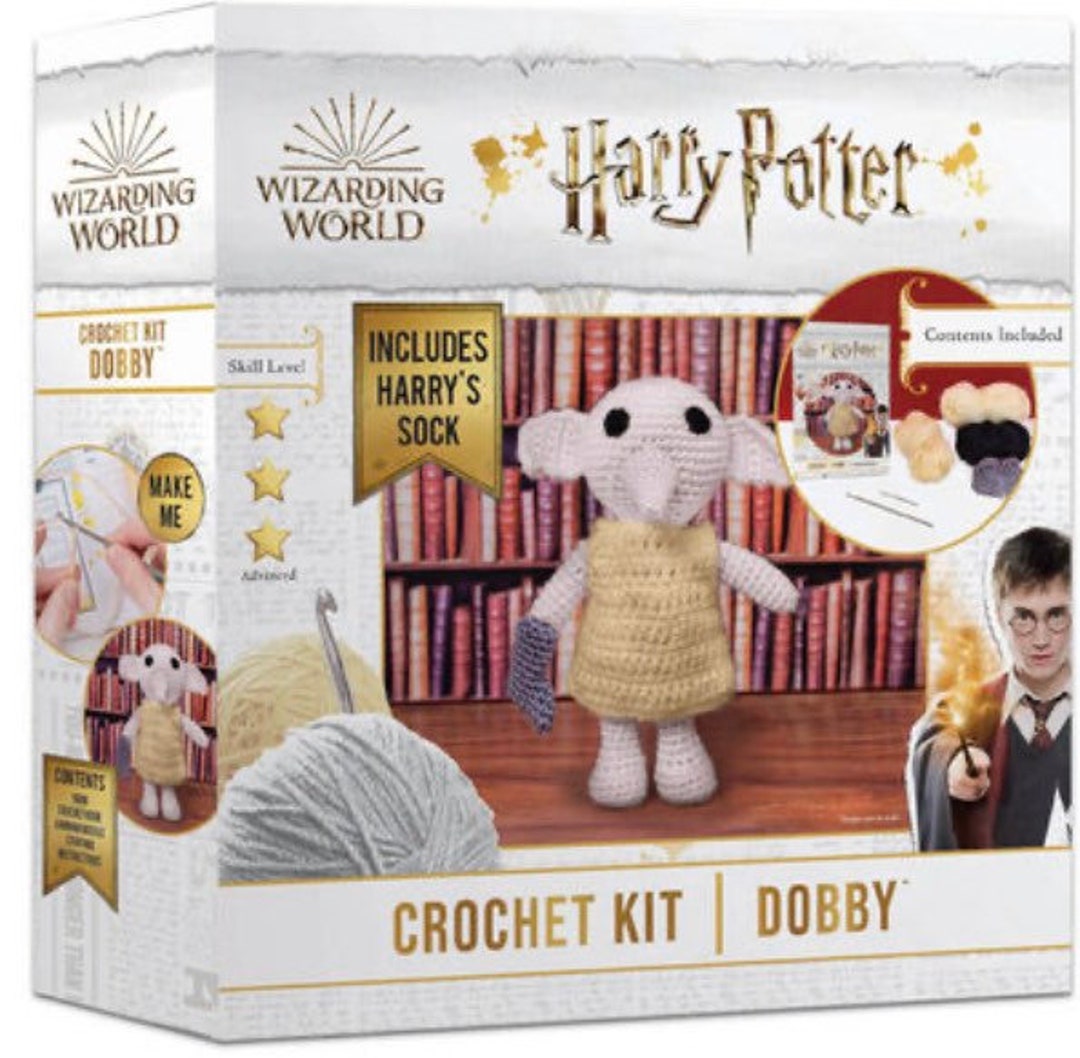 Dobby Crochet Kit.harry Potter.adult Craft Kit.crafts.make Etsy