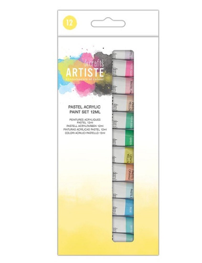 Decoart Crafters Acrylic Paints Neon Coloured Paints Pack of 6 or 8 Colours  Be Bright 