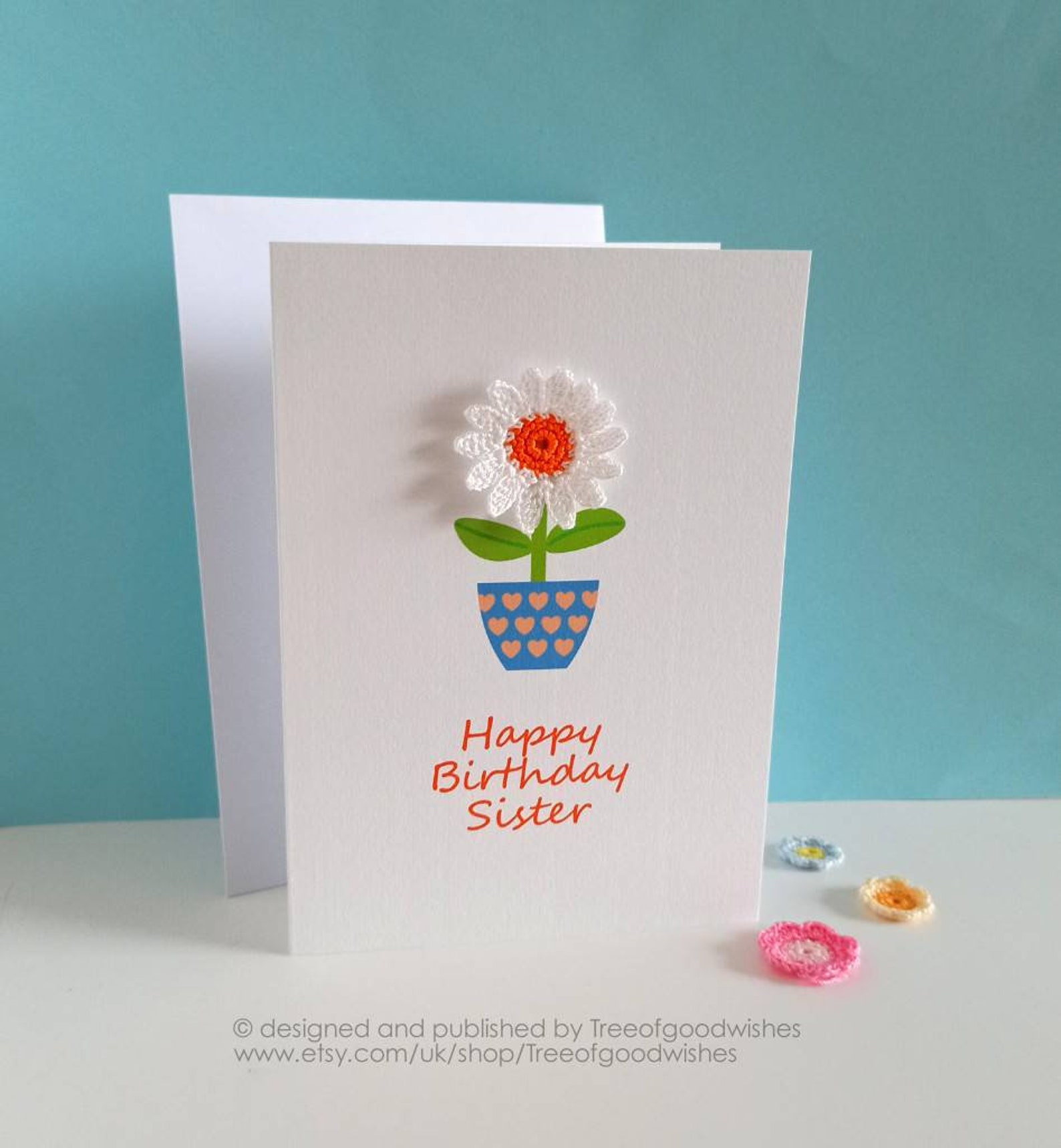 sister birthday card birthday card for sister handmade etsy