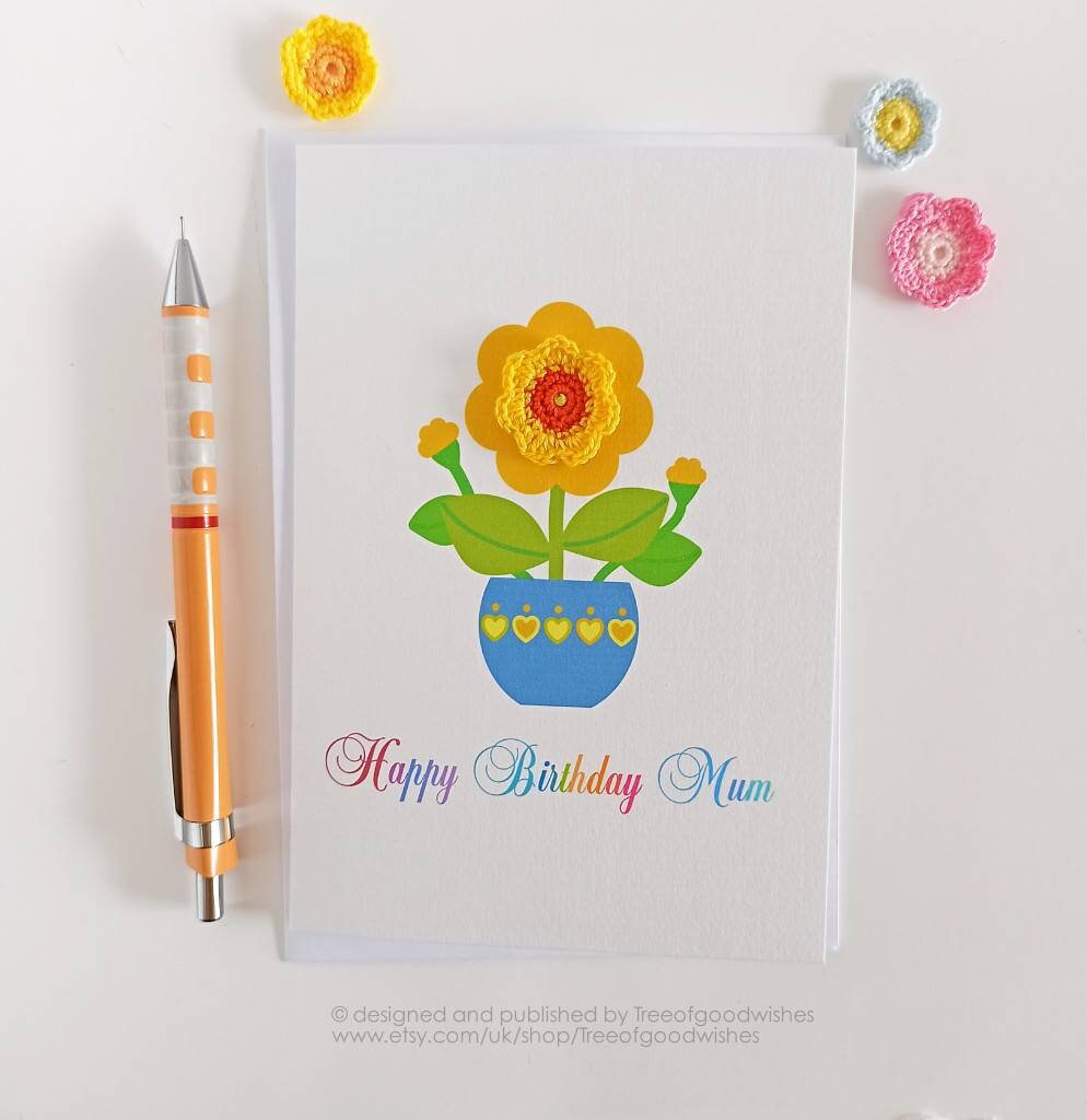 etsy birthday cards for mum
