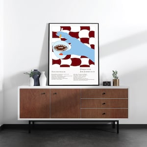Coffee And Cigarettes Poster |Jim Jarmusch Movie Poster, OST Poster, Instant Download, Eclectic Wall Decor, Printable Wall Art, Movie Art