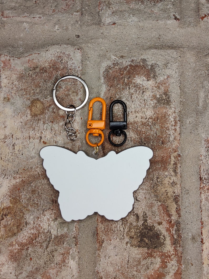 Death Head Moth Keychain Etsy