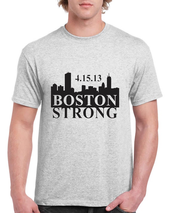 Boston strong t shirt hotsell
