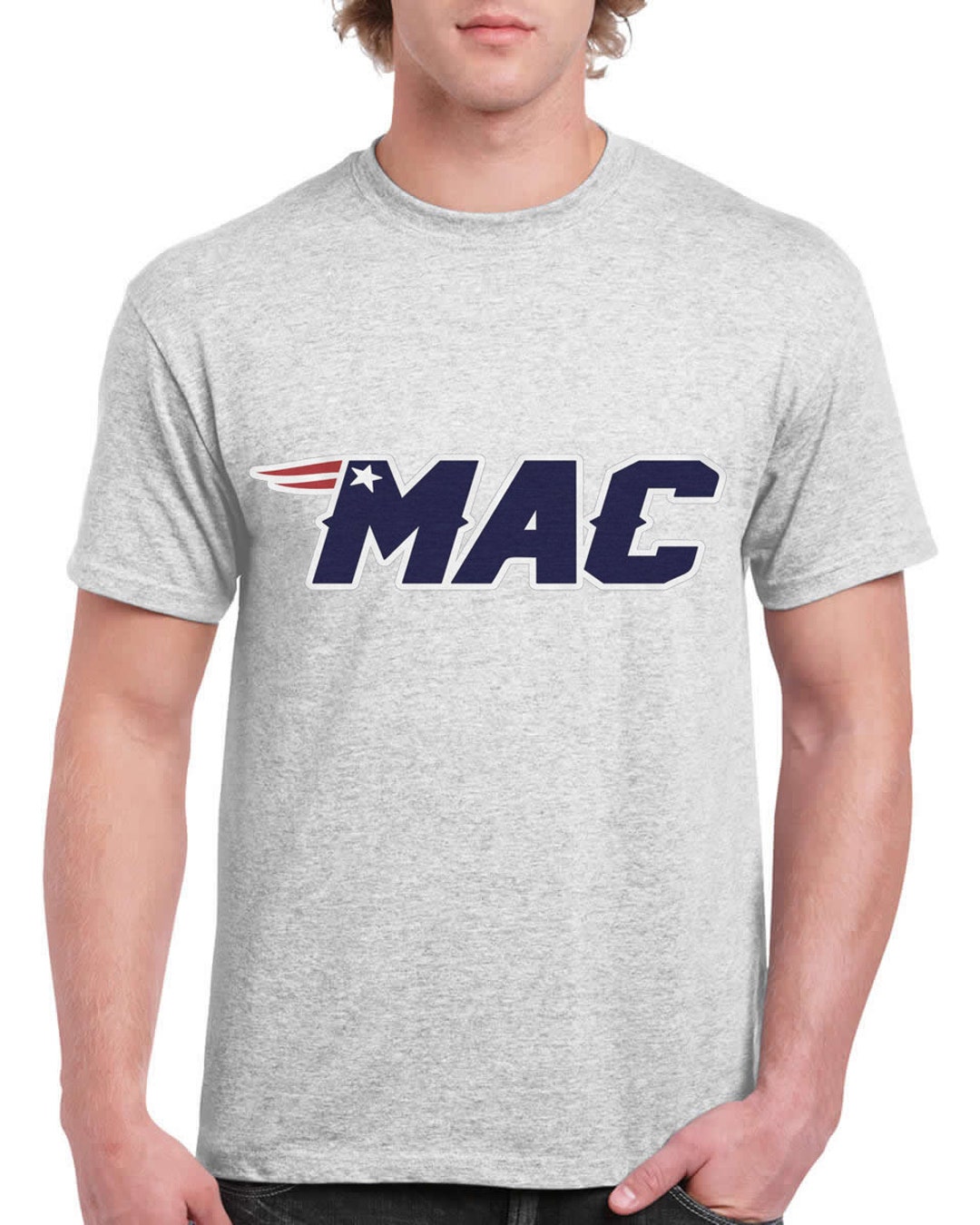 Mac Jones Logo Patroits Football Tshirt Free Shipping Etsy