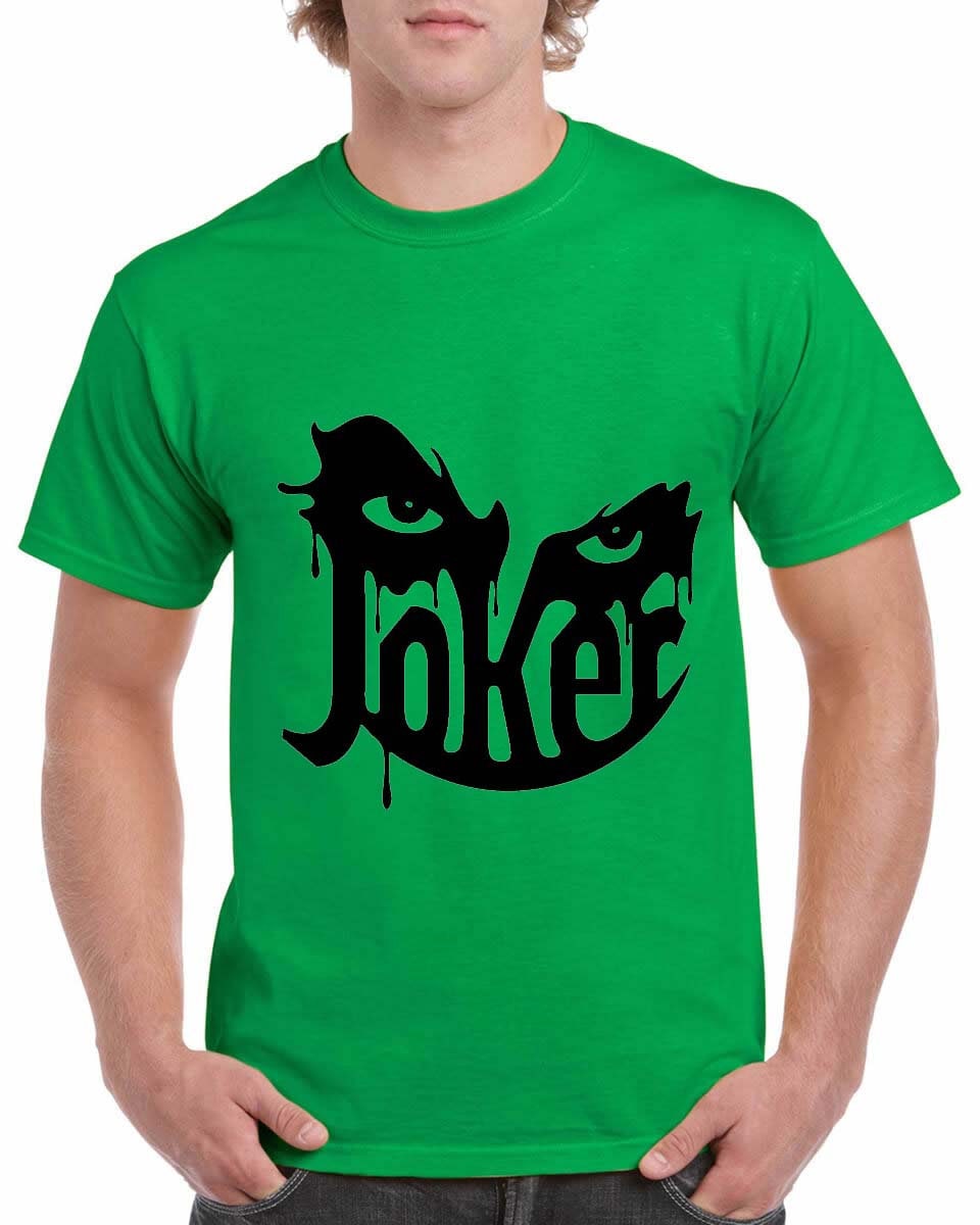 Villain Joker Logo T shirt Free Shipping Etsy
