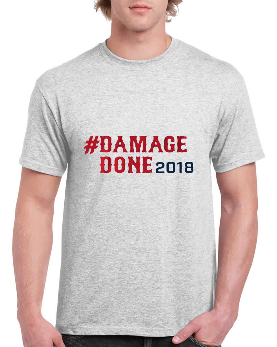 Damage Done 2018 Champion Red Sox T-shirt Free Shipping!