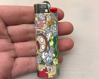 Rick and morty Lighter wrap