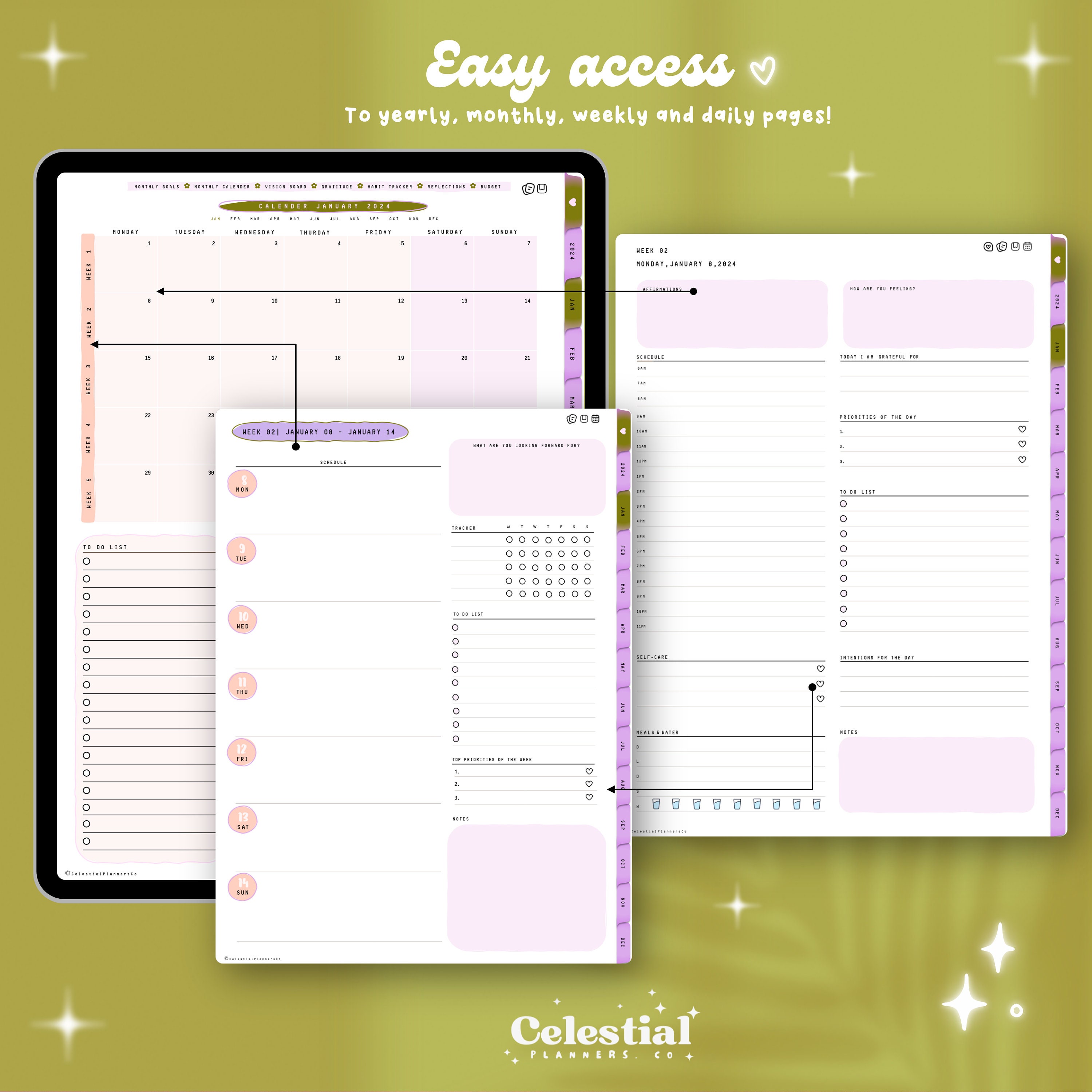 Weekly Goal Planner for iPad