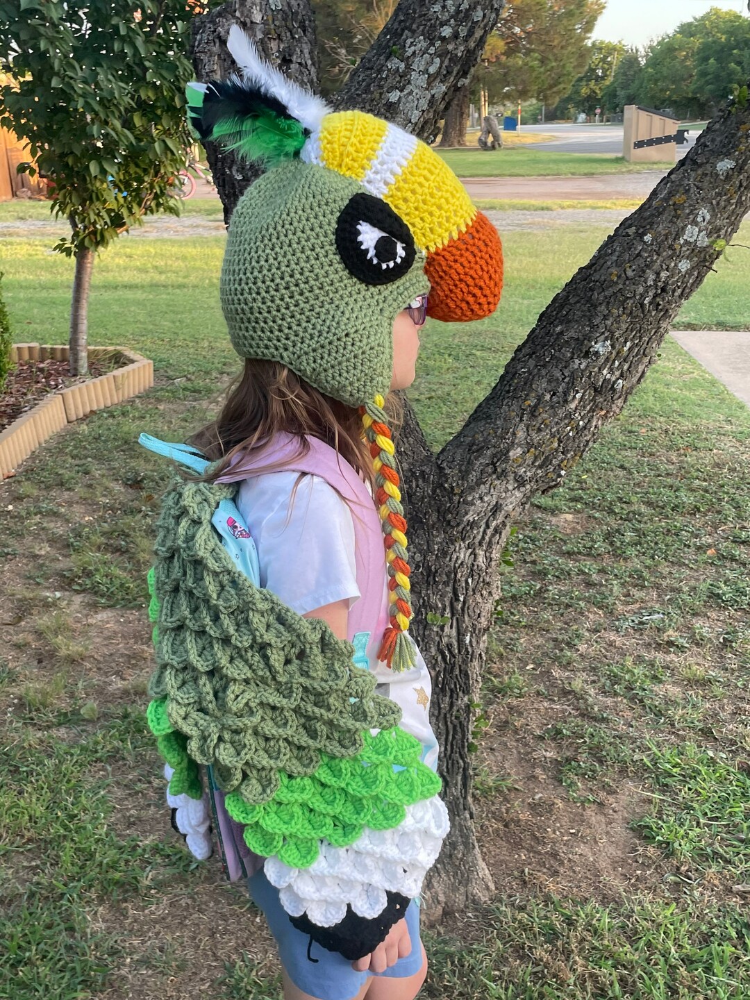 Troodon, Prehistoric Hat, Troodon Hat, Troodon Backpack  display picture 1